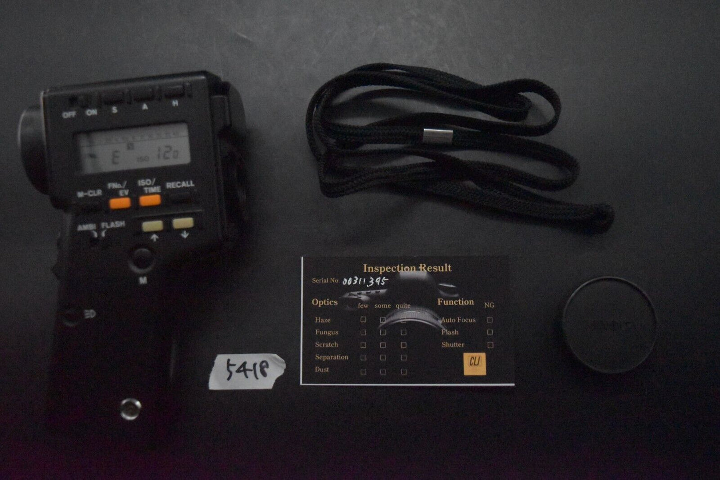 Minolta Spotmeter F Digital Light Exposure Spot Meter From JAPAN [MINT-] #5418