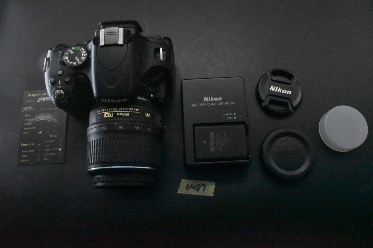 [1 Yr Warranty] Nikon D5100 16.2MP DSLR Digital Professional Camera w/ Lens 6487