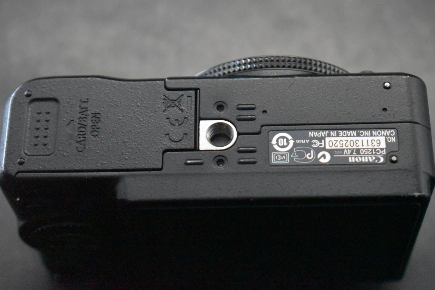 [1 Yr Warranty] Canon PowerShot G9 Black 12.1MP Digital Camera 6x zoom 6560