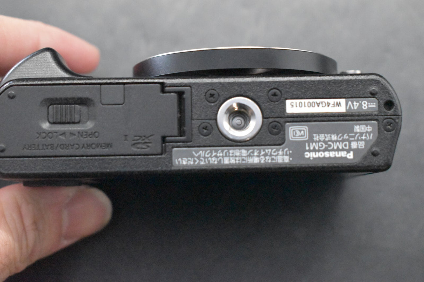 [1 Yr Warranty] English OK! Panasonic LUMIX DMC-GM1 Digital Camera Black  6336