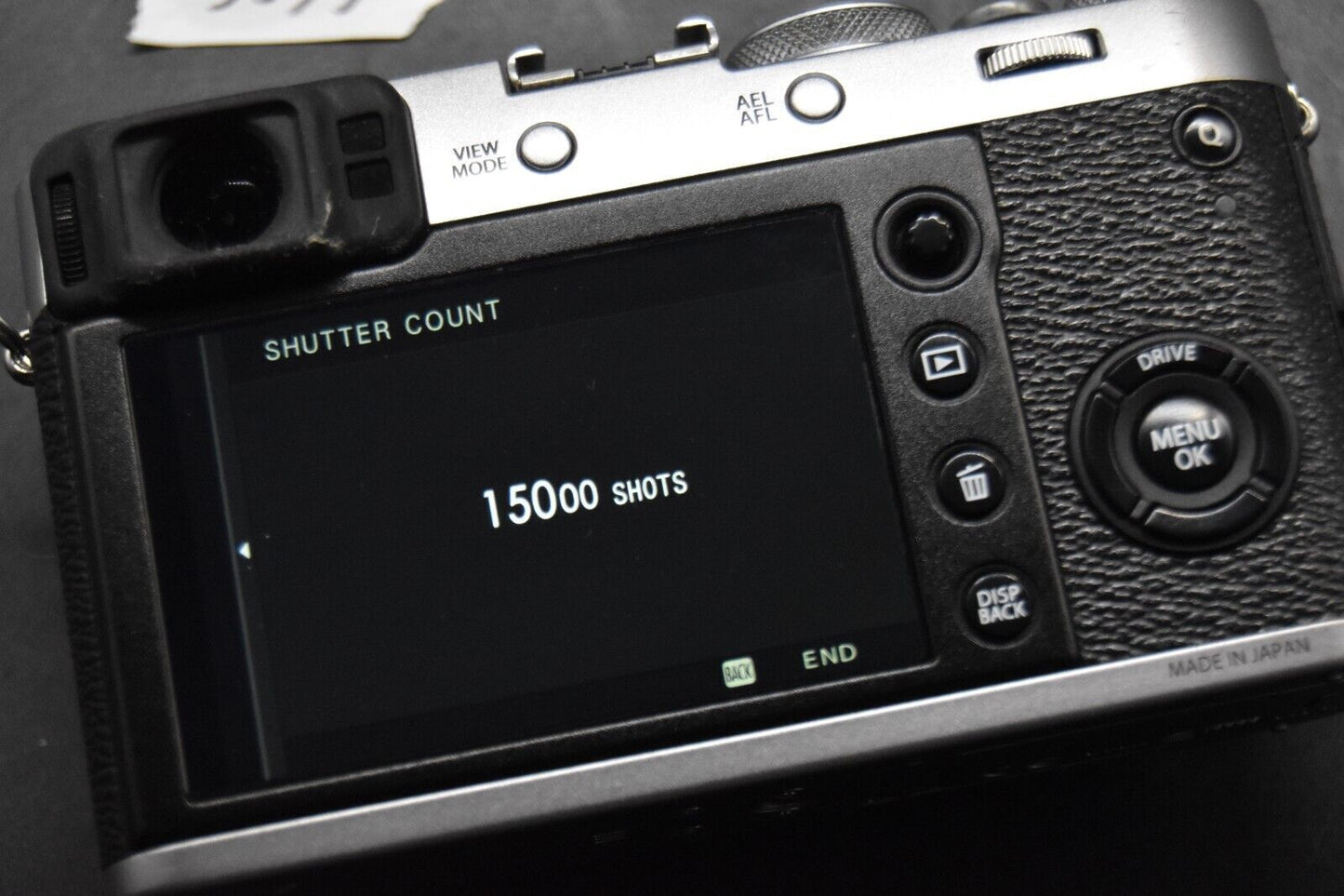 Fujifilm X100F 24.3MP Digital Camera Silver From JAPAN【ALMOST MINT SC...
