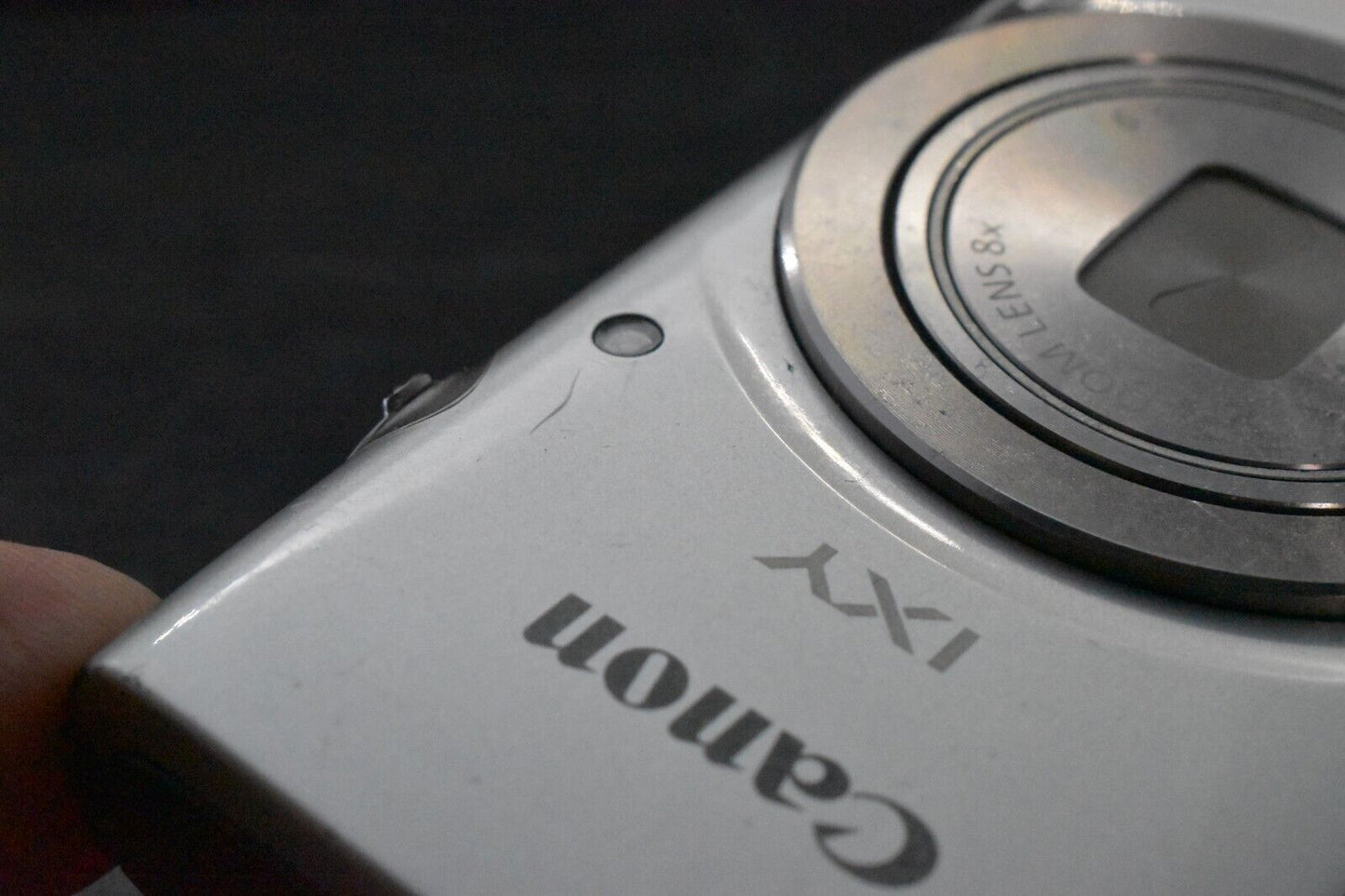 Canon IXY 180 PowerShot ELPH 180 20MP Digital Camera Silver [NEAR MINT] 5480