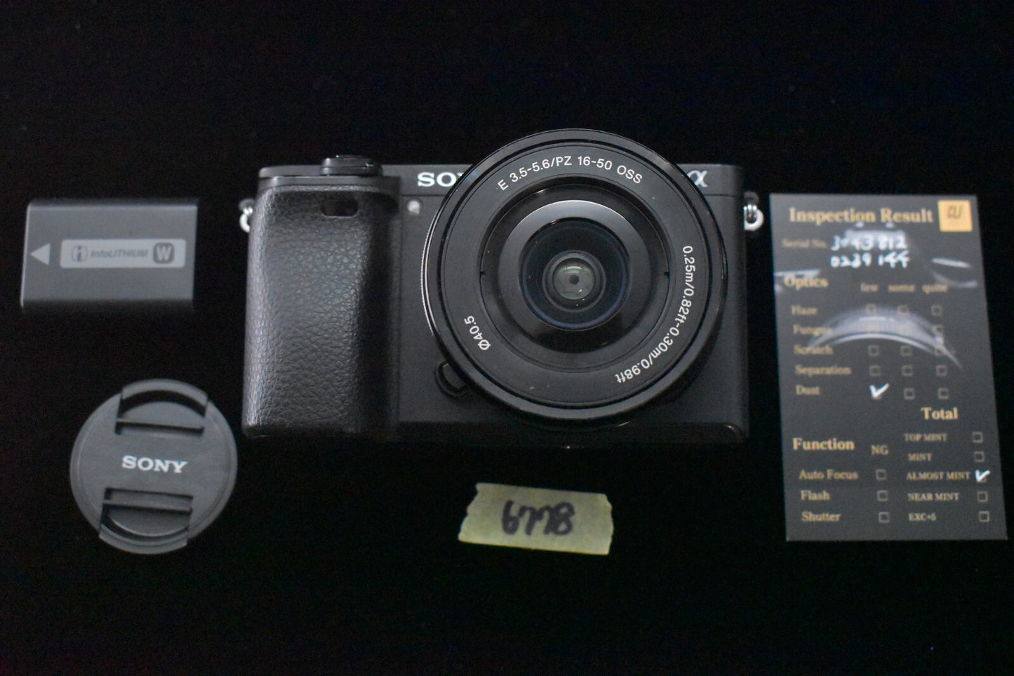 [1 Yr Warranty] Sony Alpha a6300 Mirrorless Digital Camera E 16-50mm Black 6778