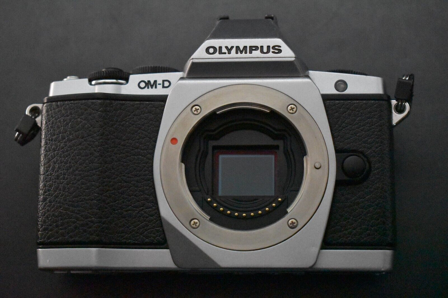 [1 Yr Warranty] Olympus OMD E-M5 Mirrorless Digital Camera with Lens Silver 5830