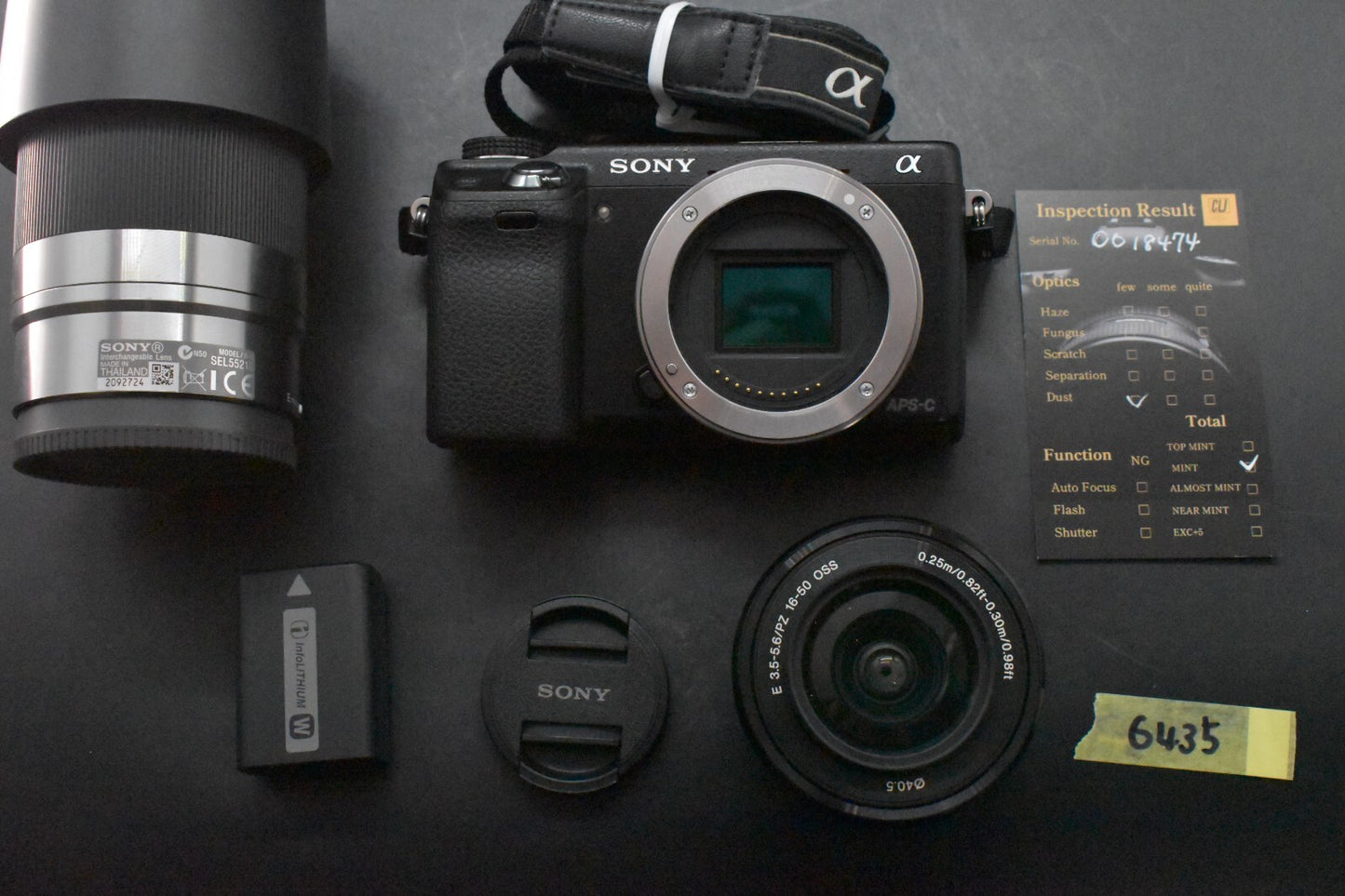 [1 Yr Warranty] 2 Lenses! Sony α NEX-6 Digital Camera From Japan English OK 6435