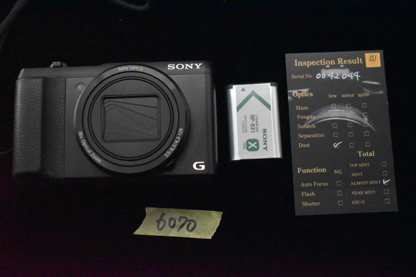 [1 Yr Warranty] SONY Cyber-Shot DSC-HX50V 20.4MP 30X Zoom Digital Camera 6070