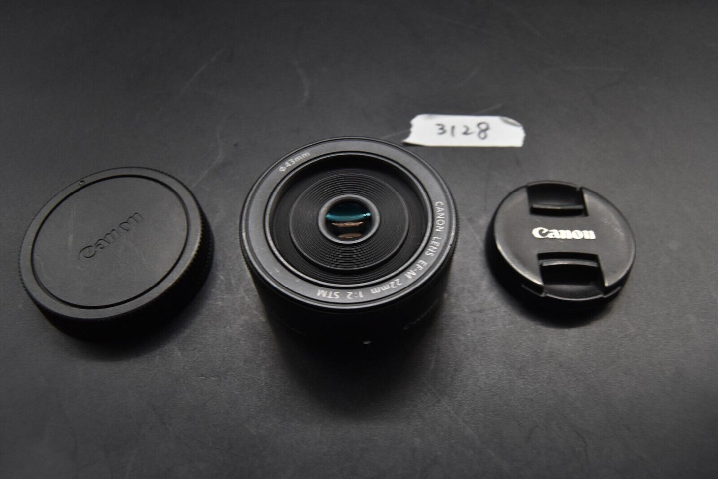 Canon EF-M 22mm f/2 STM Lens for EOS M EF-M Mount Black [MINT] 4922