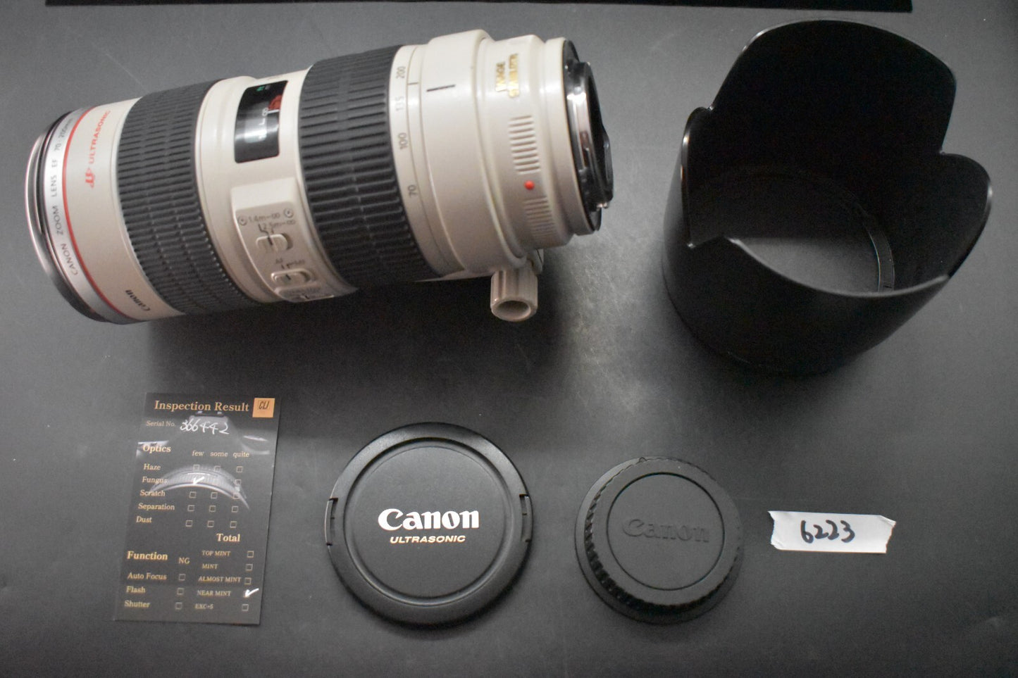 [1 Yr warranty] Canon EF 70-200mm F/2.8 L IS USM Telephoto Zoom AF Lens 6223