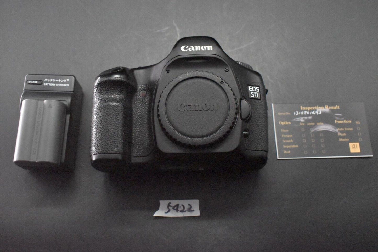 Canon EOS 5D Digital SLR Full Frame Camera Body Only [N MINT SC4857] 5422