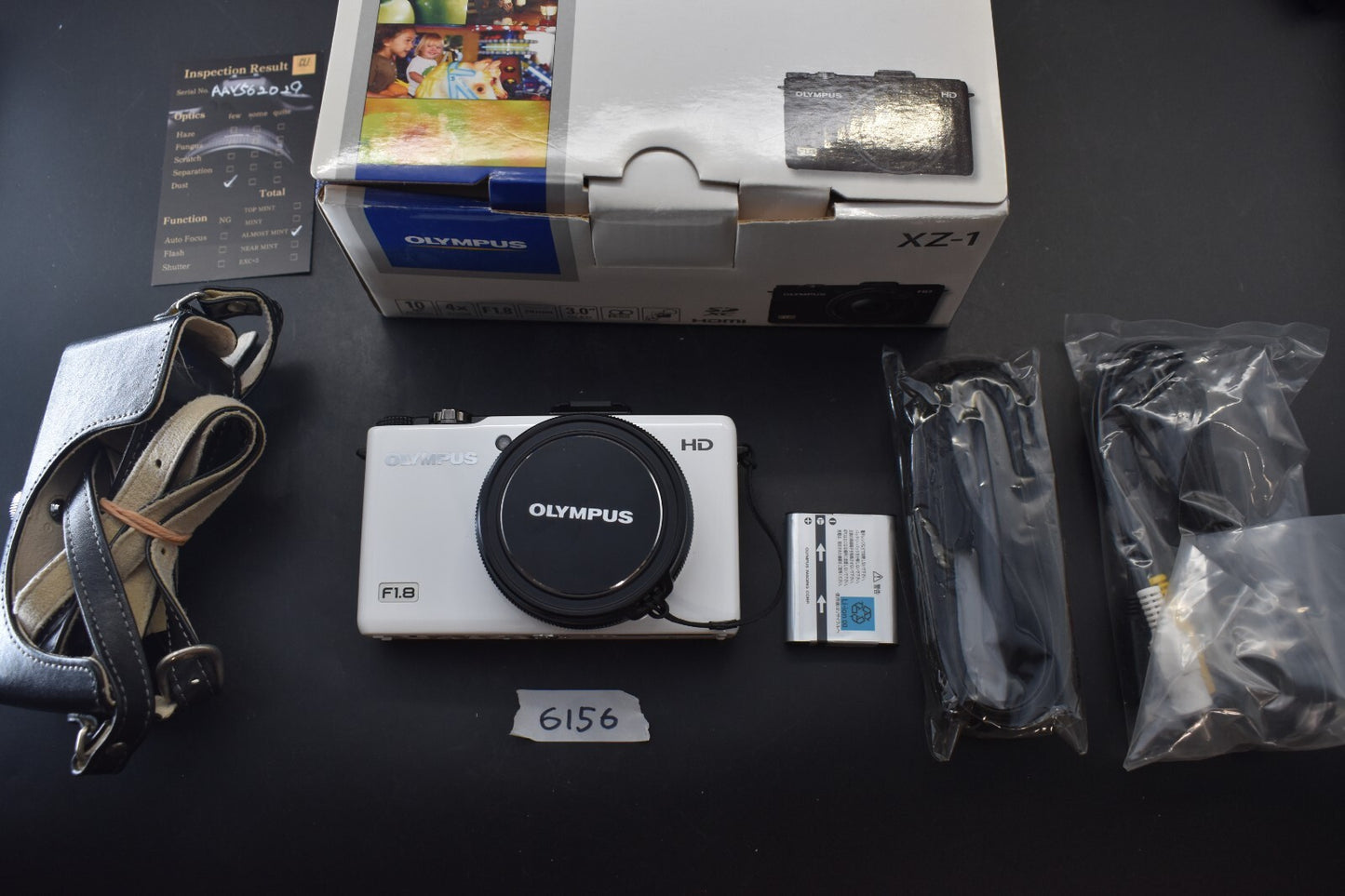 [1 Yr Warranty] Olympus XZ-1 Point and Shoot Digital Camera White 6156