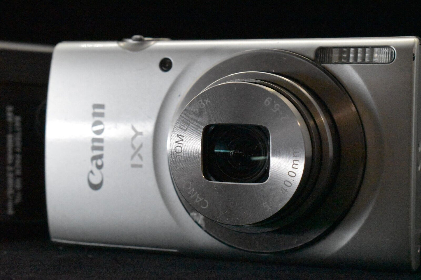 Canon IXY 180 PowerShot ELPH 180 20MP Digital Camera Silver [NEAR MINT] 5480
