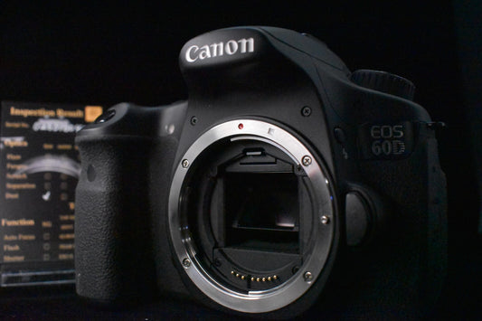 [1 Yr warranty] Canon EOS 60D 18.0MP DSLR Digital SLR Camera Pre-owned 6659