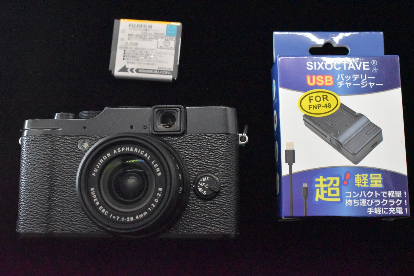 [1 Yr Warranty] Fujifilm X10 Black pPoint and Shoot Compact Digital Camera 6676