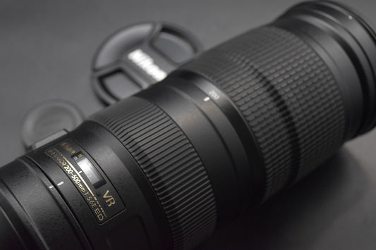 Nikon AF-S 200-500mm f/5.6 E ED VR Zoom Nikkor Lens JAPAN [ALMOST MINT] 4101