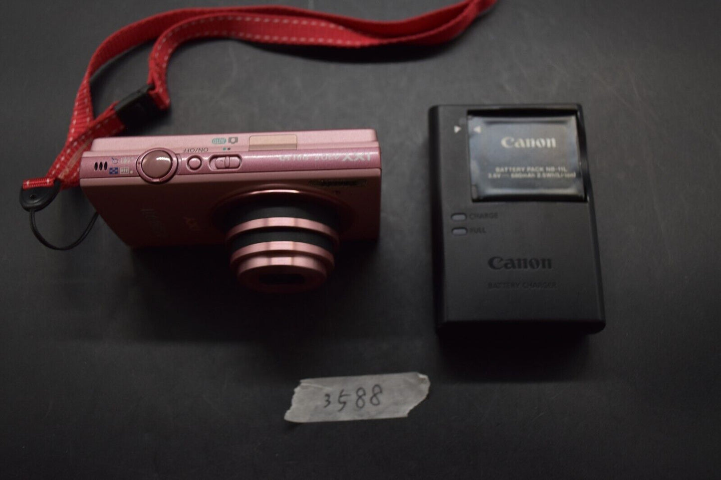 Canon IXY 430F Pink 16.1MP 5x zoom Digital Camera in Box From JAP [N MINT]  3588