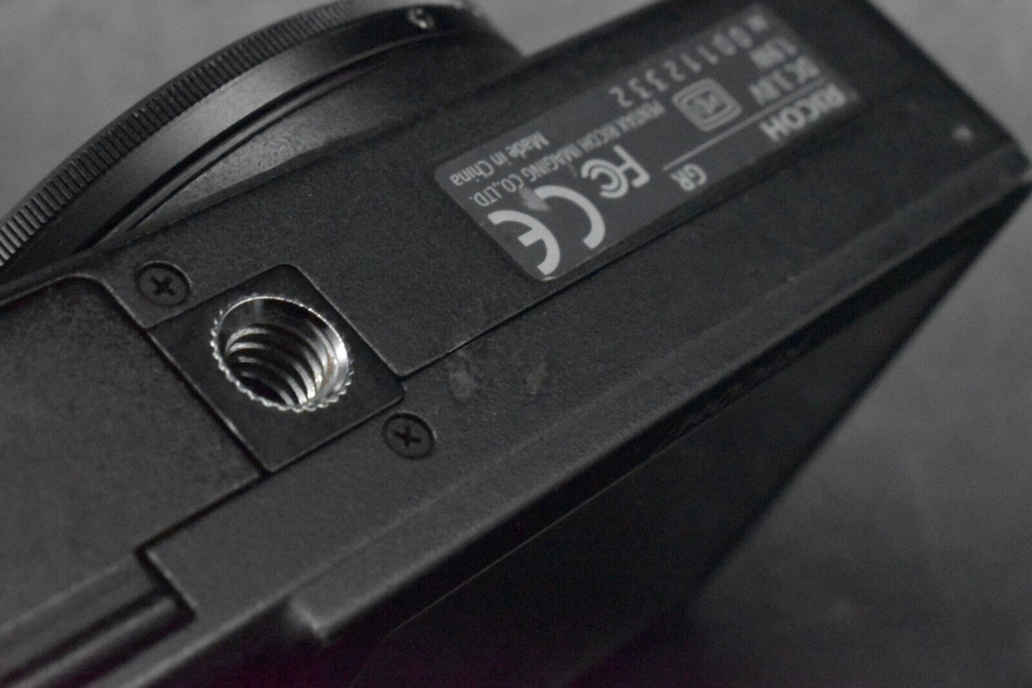 RICOH GR 16.2MP Digital Compact Camera Black JAPAN [ALMOST MINT] #5104