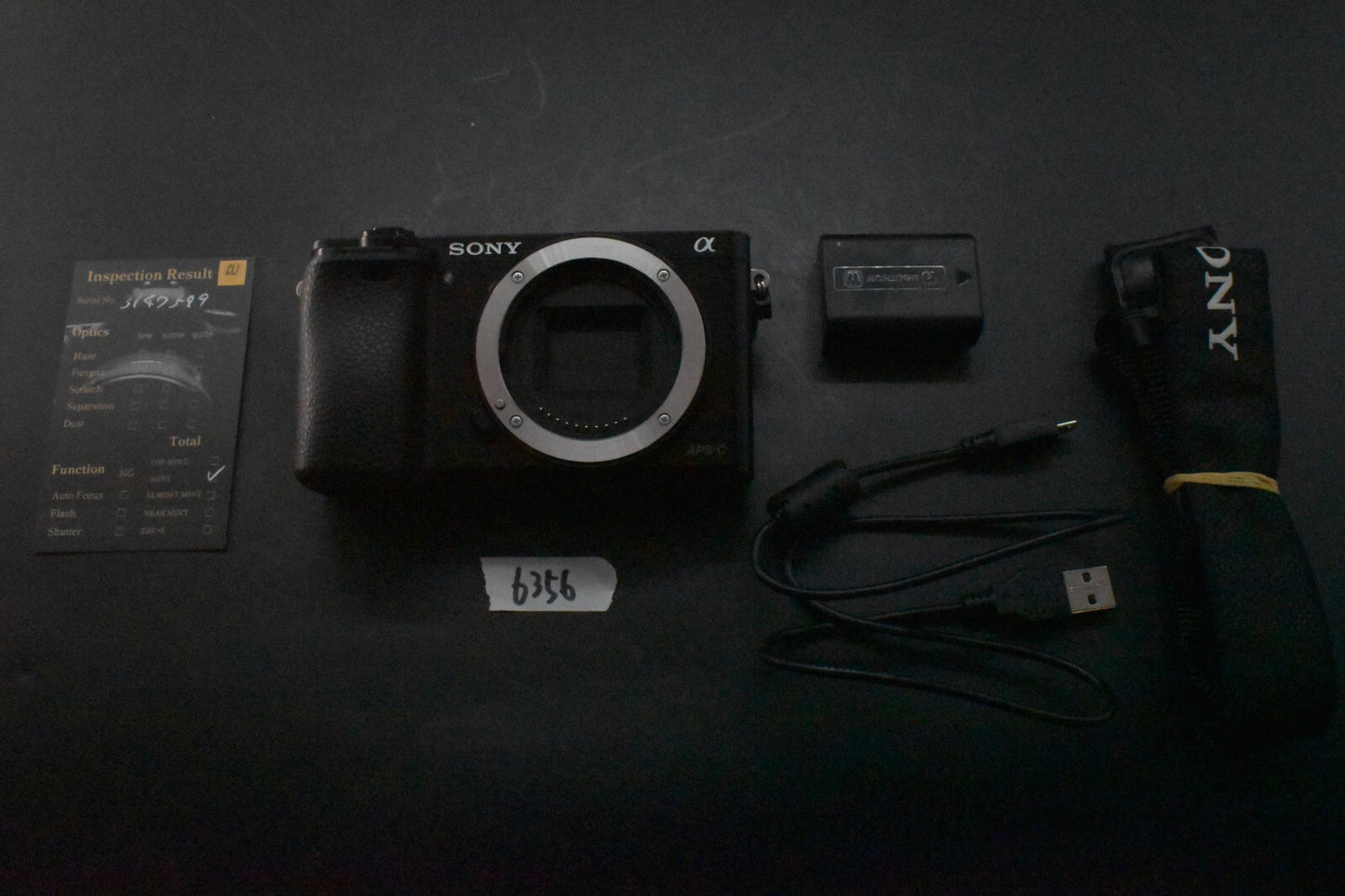 [1 Yr warranty] Sony a6000 Digital Mirrorless Camera Body Only Black 6356