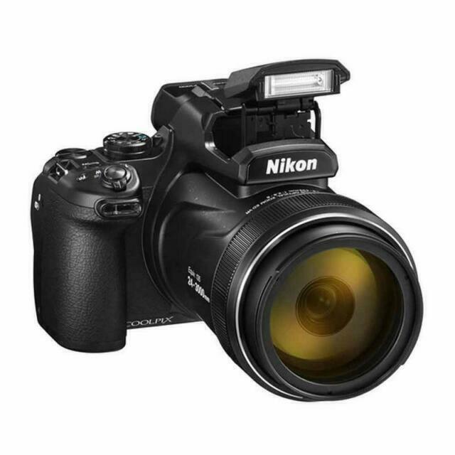 Nikon Coolpix P1000 16MP 125x Fotocamera digitale nera dal GIAPPONE [TOP...