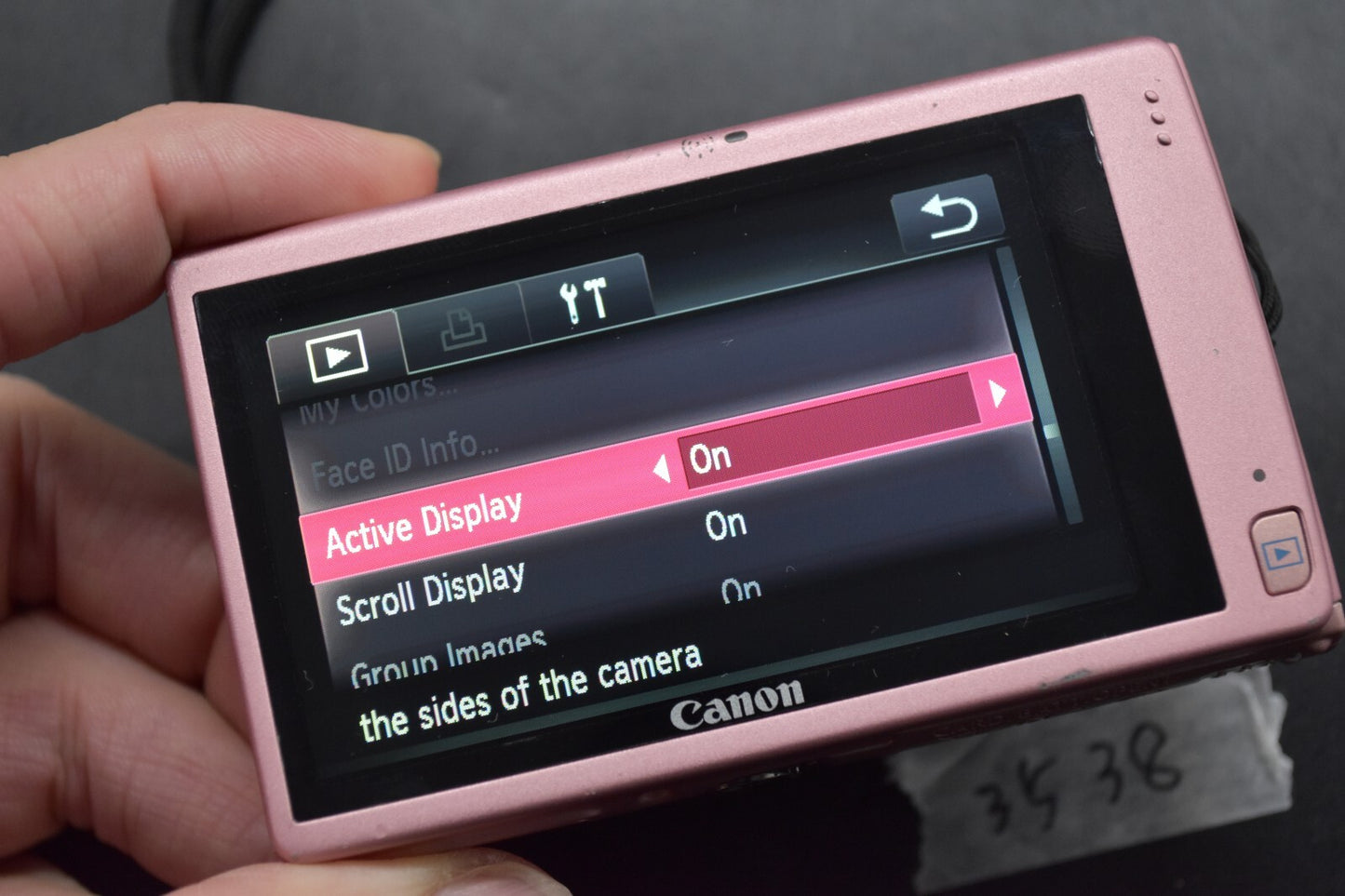 Canon IXY 420F PowerShot ELPH 320 HS IXUS 240 HS Pink From JAPAN [MINT-]  3538