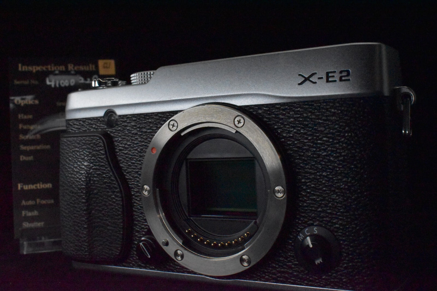 [1 Yr warranty] Fujifilm Fuji X-E2 Mirrorless Digital Camera Silver  Used 6456