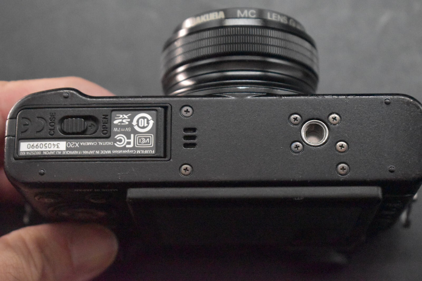 [1 Yr Warranty] FUJIFILM X20 Compact Digital Camera Black Fuji X Series 6589