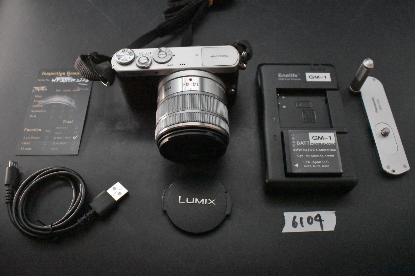 [1 Yr Warranty] English OK! Panasonic LUMIX DMC-GM1 Digital Camera Silver 6104