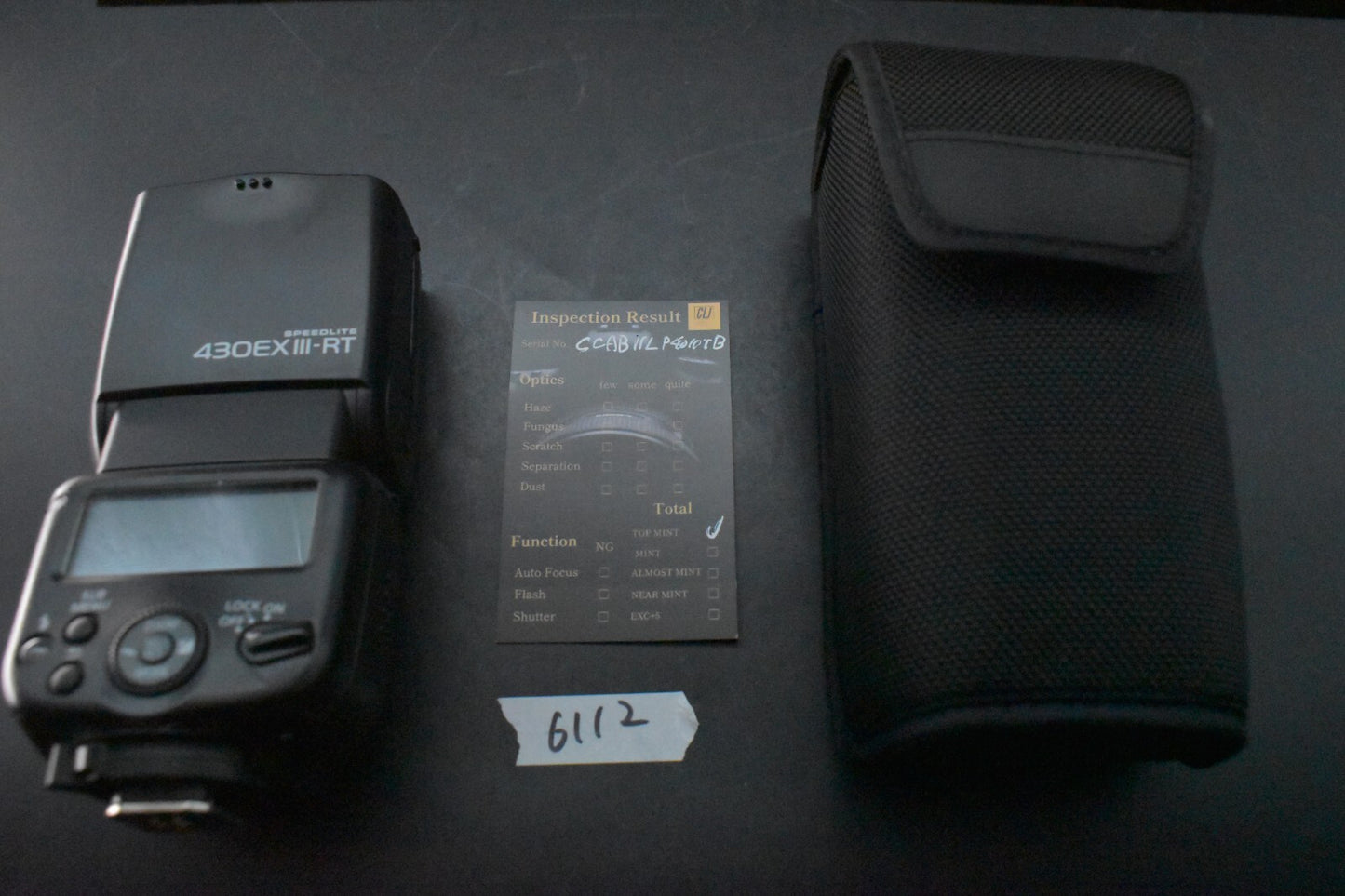 [1 Yr Warranty] Canon Speedlite 430EX III-RT Shoe Mount Flash from Japan #6112