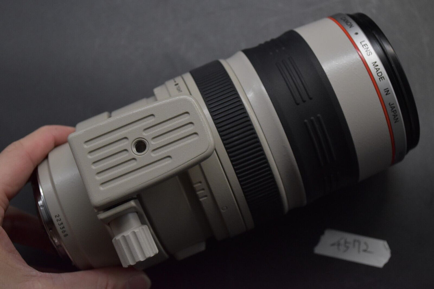 CANON ZOOM EF 100-400mm f/4.5-5.6 L IS USM AF Lens from JAPAN 【TOP MINT】 4572