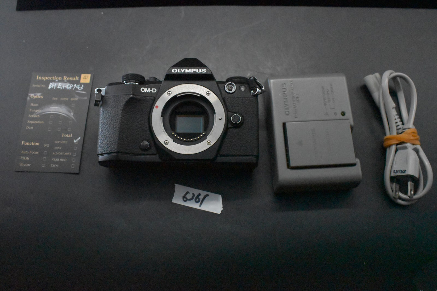 [1 Yr Warranty] Olympus OM-D E-M5 Mark II 16.1MP Digital SLR Camera Black 6361