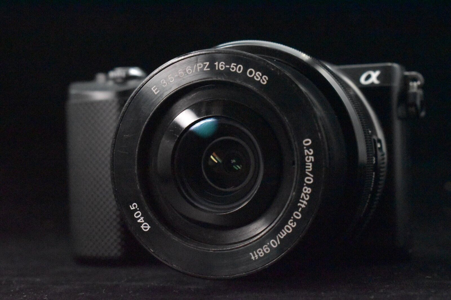 [1 Yr warranty] Sony Alpha a5000 Mirrorless Digital Camera with Lens Black 6500