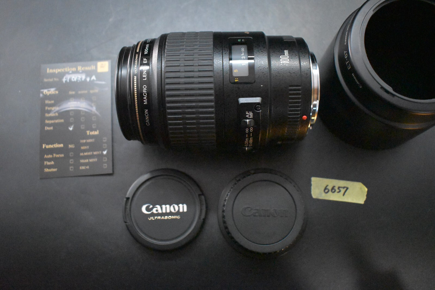 [1 Yr warranty] Canon EF 100mm f/2.8 Macro USM Prime Lens From JAPAN 6657