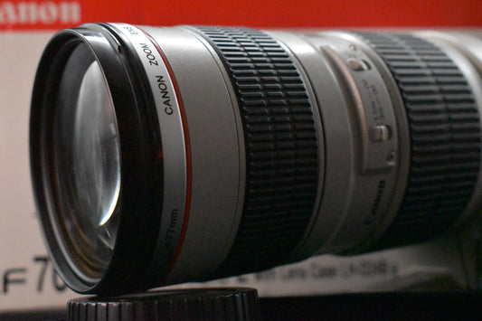 [1 Yr Warranty] Canon EF 70-200mm F/2.8 L USM Telephoto Zoom AF Lens JAPAN 6573