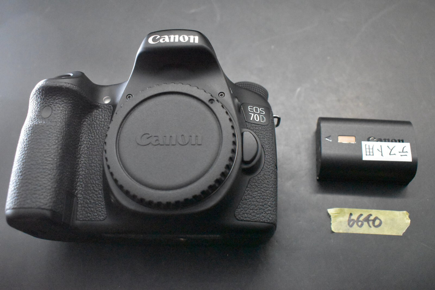 [1 Yr warranty] Canon EOS 70D DSLR Digital SLR Video Camera Body 6640