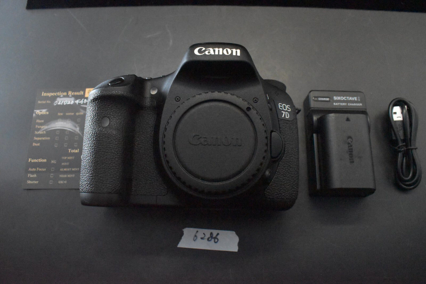 [1 Yr warranty] Canon EOS 7D DSLR Digital Professional Camera From Japan 6286