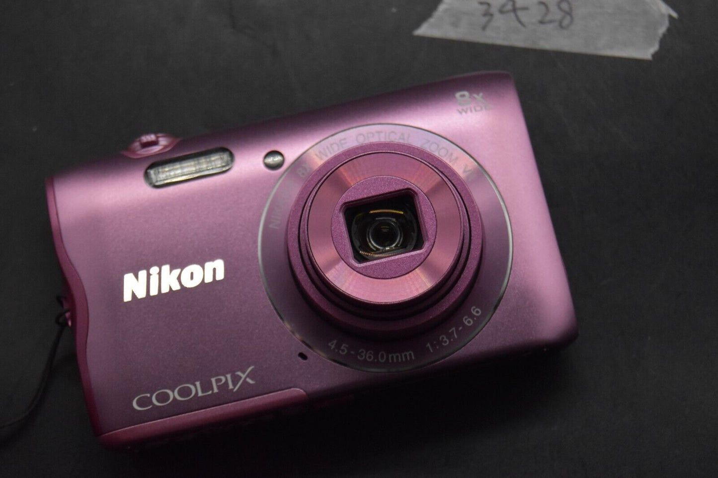 Nikon Digital Camera Coolpix A300 Pink WiFi 20MP 8.0x Zoom  【EXCELLENT+5】 #3428