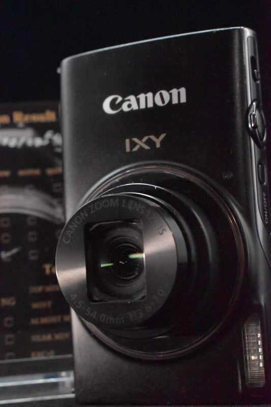 [1 Yr Warranty] Canon IXY 650 PowerShot Elph 360 HS Digital Camera Black 6373