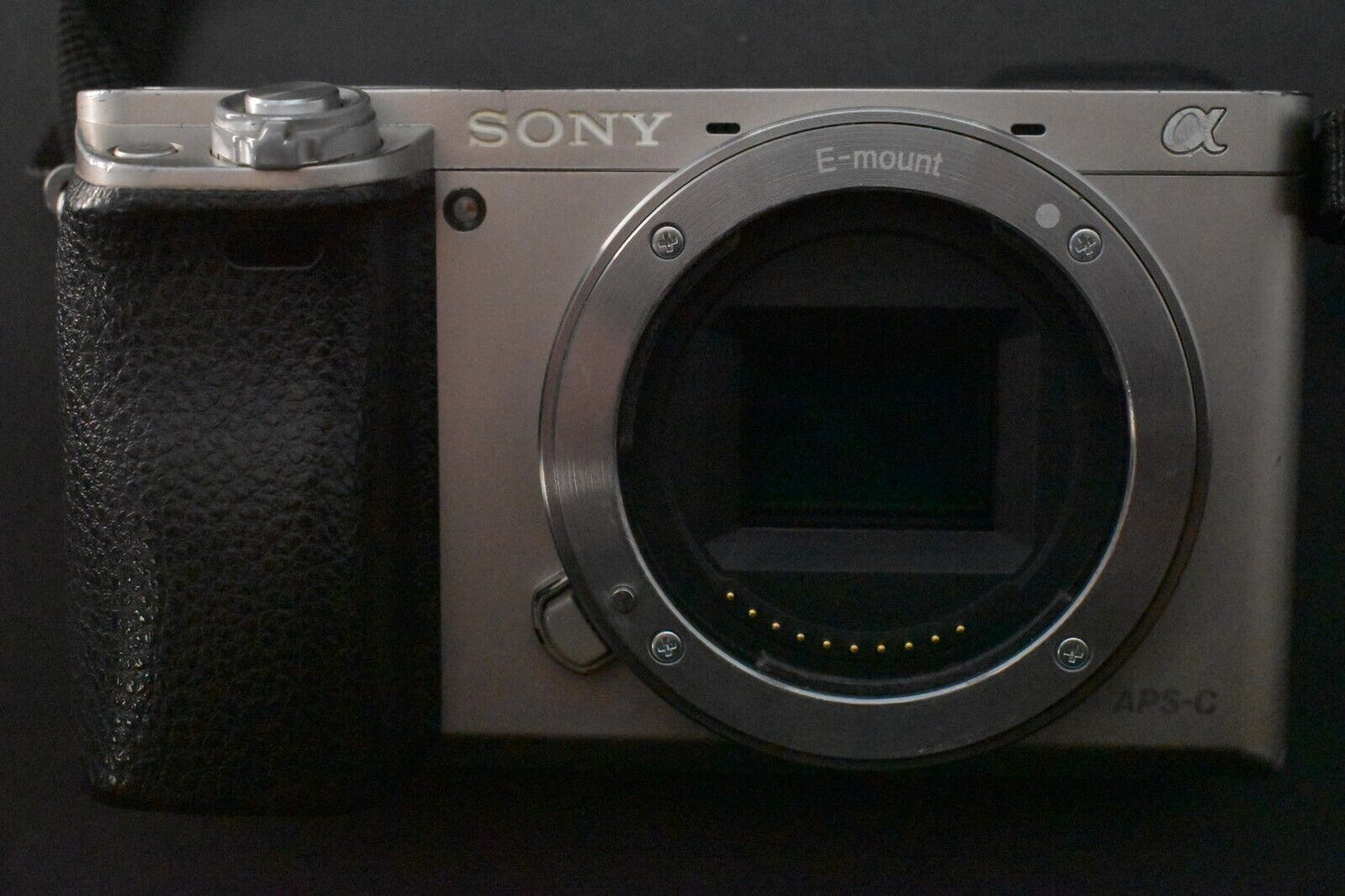 Sony alpha a6000 Digital Mirrorless Camera with Lens Silver [N MINT] 5368-5371