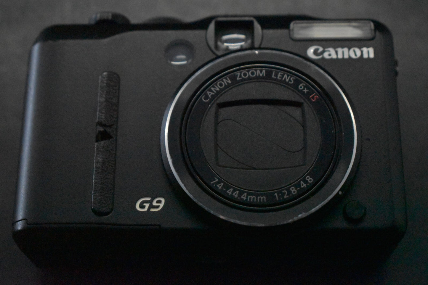 [1 Yr Warranty] Canon PowerShot G9 Black 12.1MP Digital Camera 6x zoom 6560