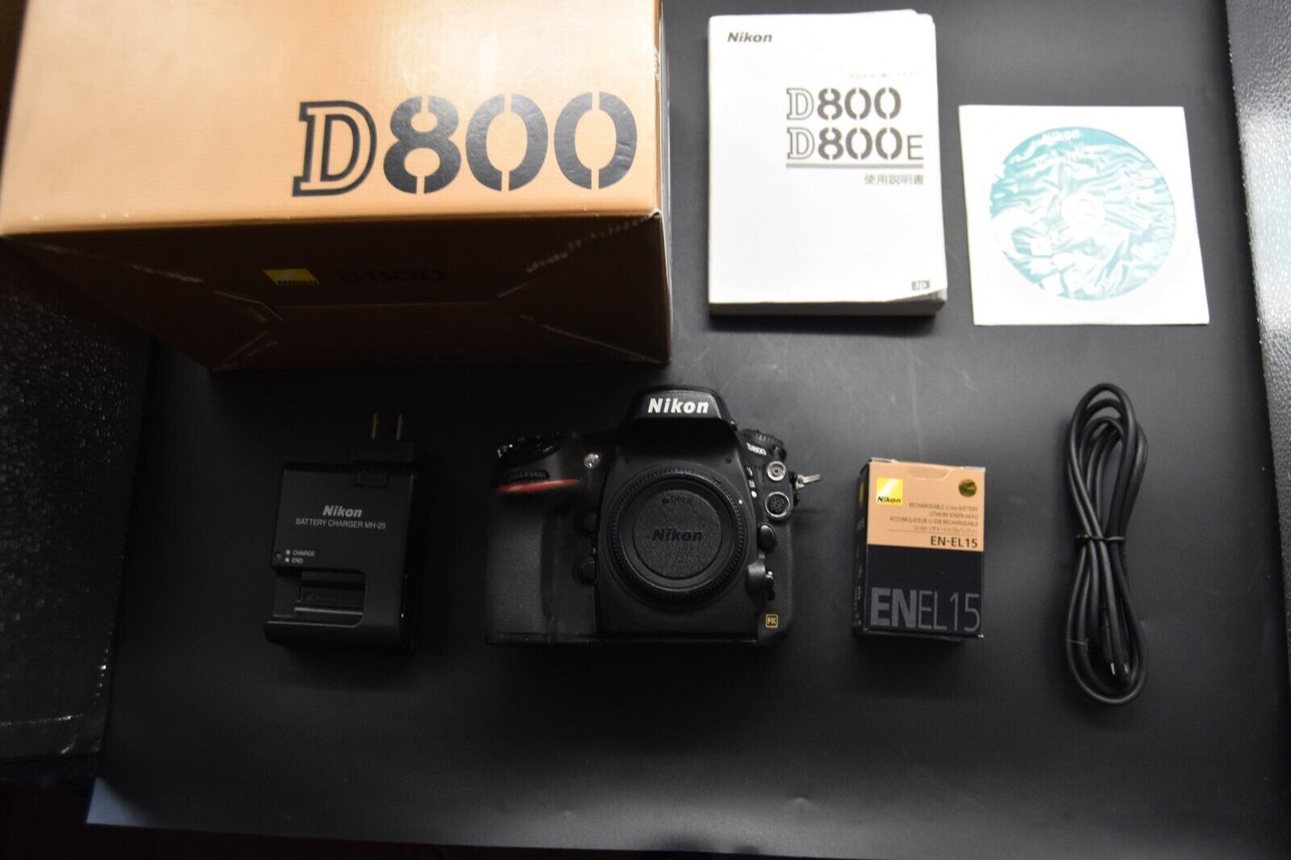 [1 Yr warranty] Nikon D800 36.3MP FX DSLR Digital Camera Body Used 968
