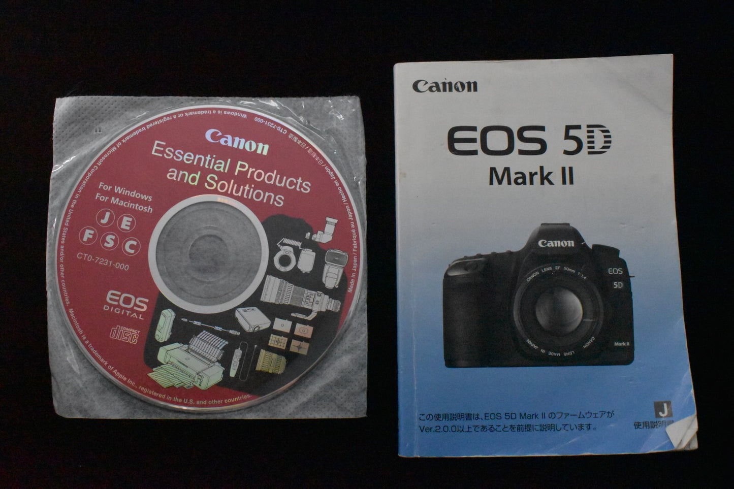 [1 Yr warranty] Canon EOS 5D Mark II DSLR Full Frame Video Camera Black 6764