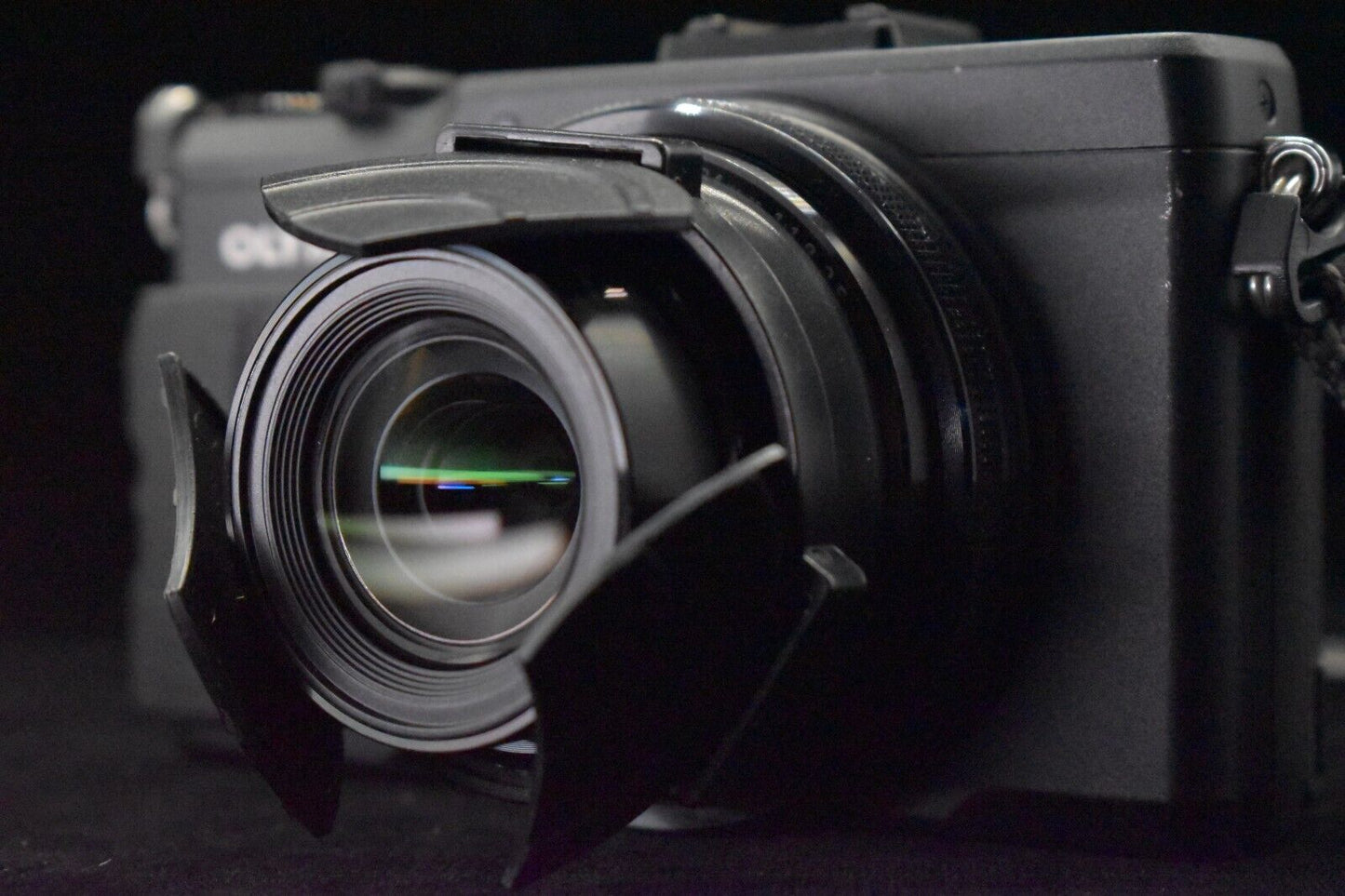 OLYMPUS STYLUS XZ-2 12.0MP Black DIGITAL CAMERA From JAPAN [ALMOST MINT] #5447