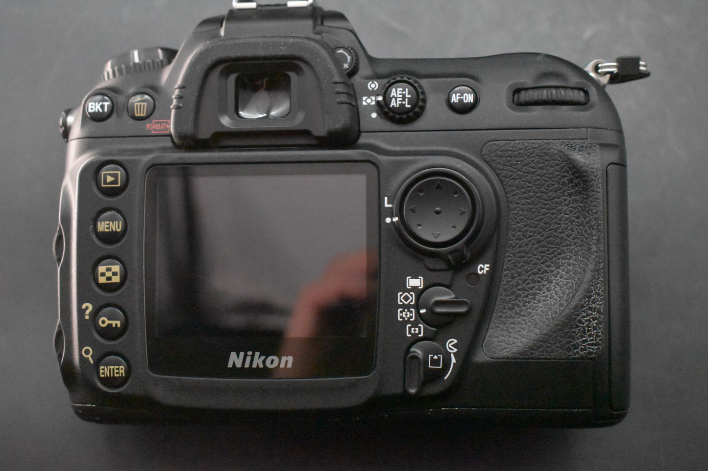 [1 Yr warranty] Nikon D200 10.2MP Digital SLR Camera Black Body Battery 6323