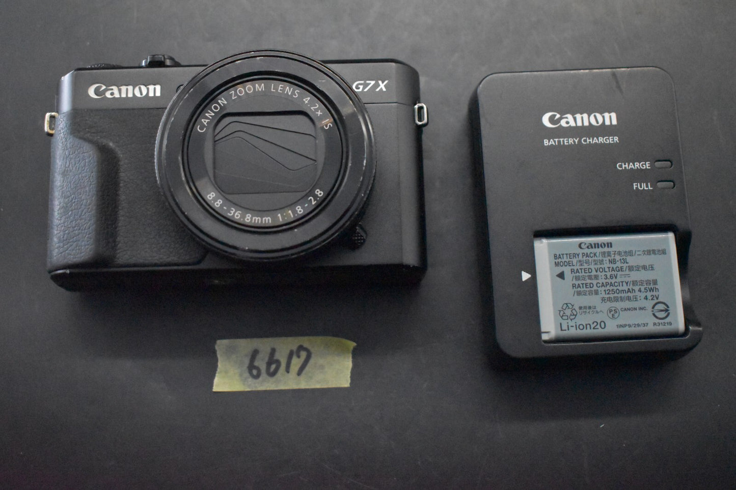 [1 Yr Warranty] Canon PowerShot G7 X Mark II Compact Digital Camera 6617