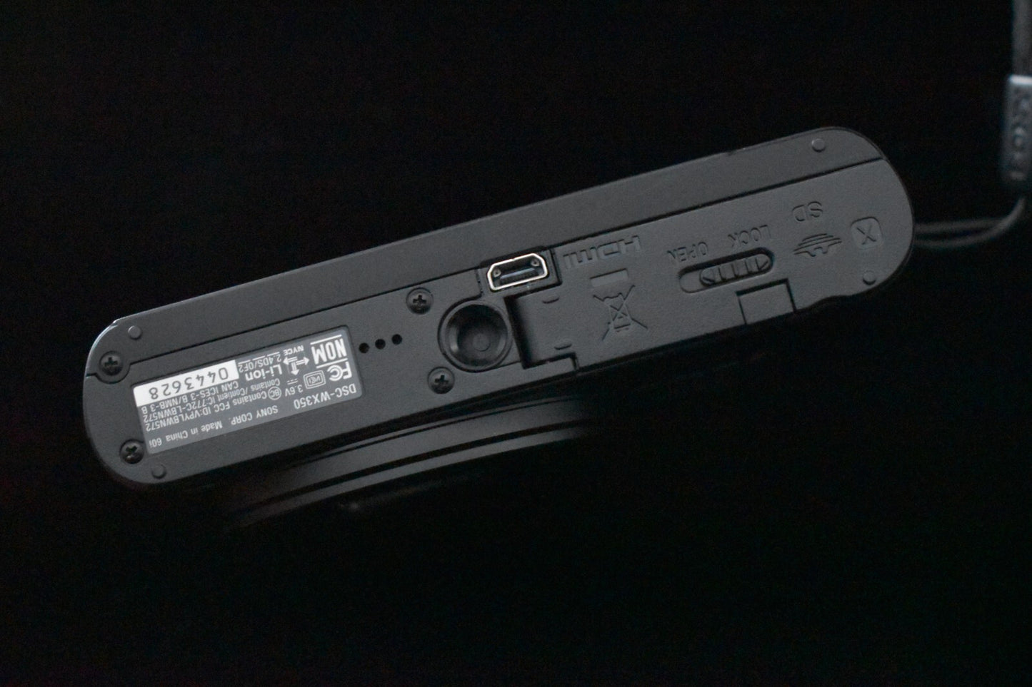 [1 Yr Warranty] Sony Cyber-Shot DSC-WX350 18.2MP Digital Camera Black 6679
