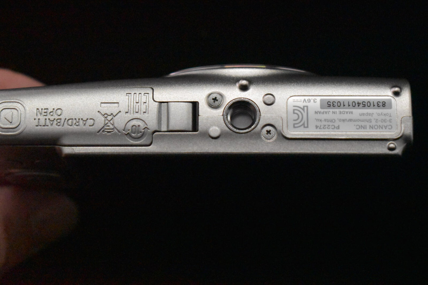 [1Yr Warranty] Canon IXY 650 PowerShot Elph 360 HS Digital Camera Silver 6780